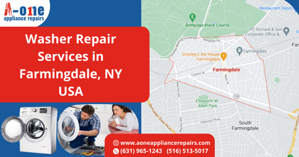 Washer Repair Services in Farmingdale, NY